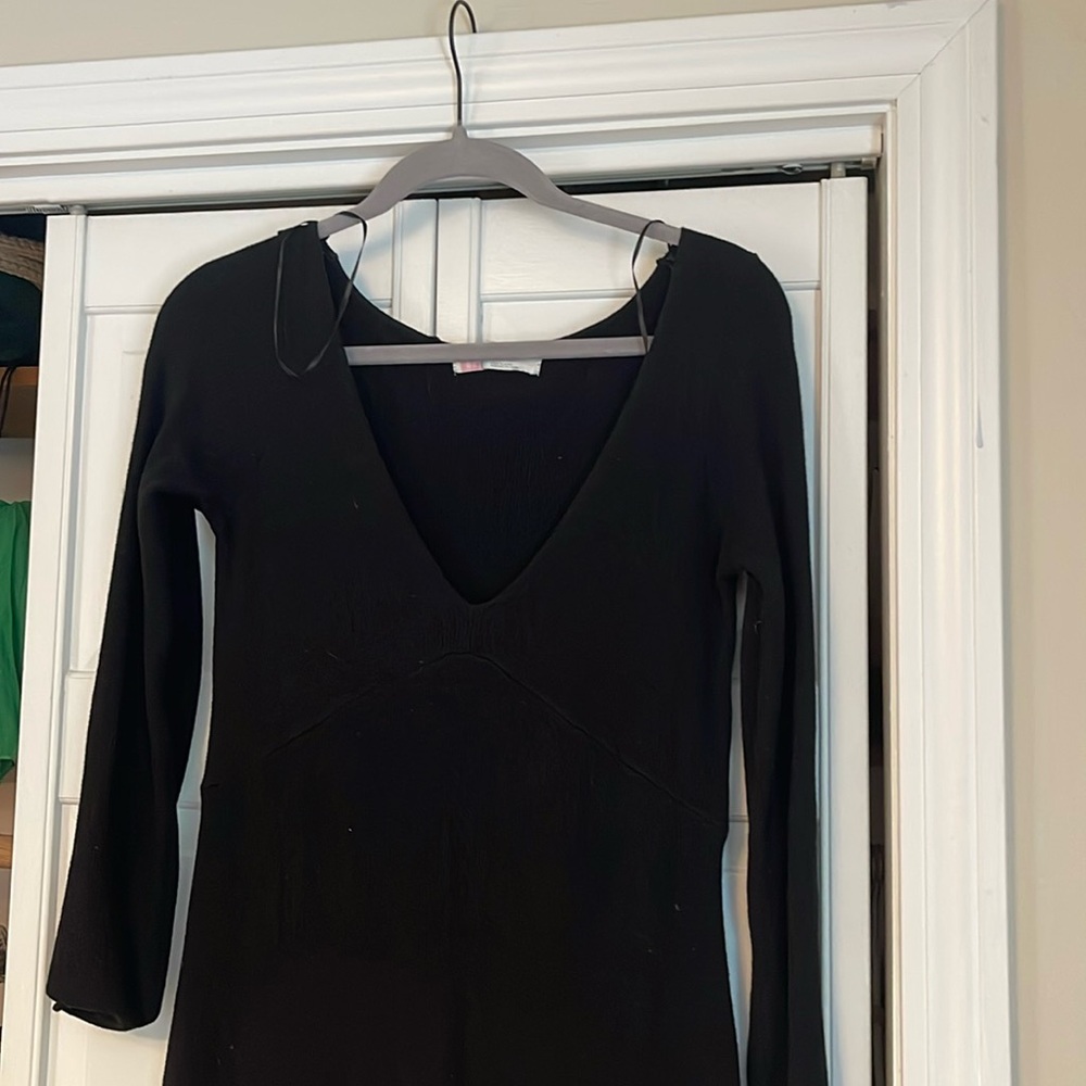 FREE PEOPLE long black maxi dress